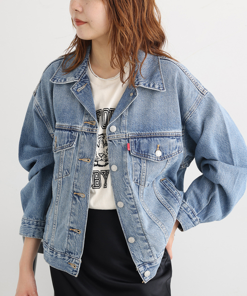 【LEVI’S/リーバイス】WOMEN’S 90S TRUCKER：Gジャン Levi's（リーバイス） デニムジャケット gジャン WOMEN'S 90S TRUCKER