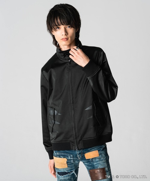 glamb グラム 2WAYナポレオンジャケット ピーコート ブラック ブルゾン glamb ブルゾン アウター Godzilla blouson メンズ レディース