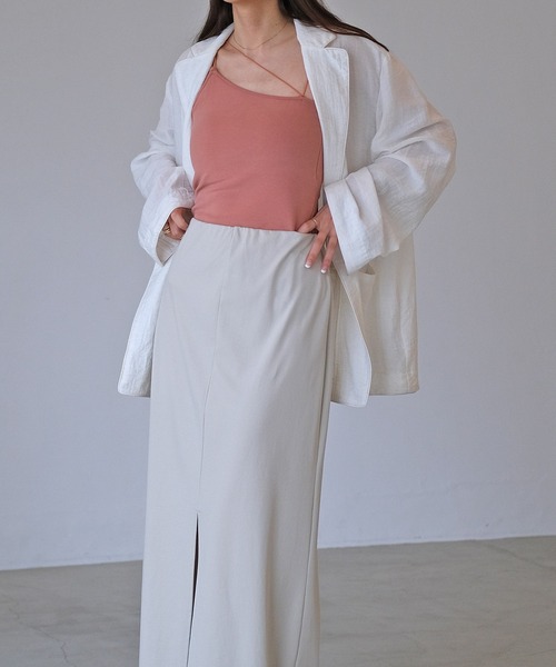 AKTE（アクテ） キャミソール カップインランダムストラップ