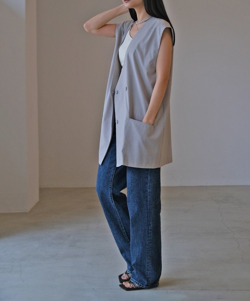 AKTE（アクテ） キャミソール カップインランダムストラップ