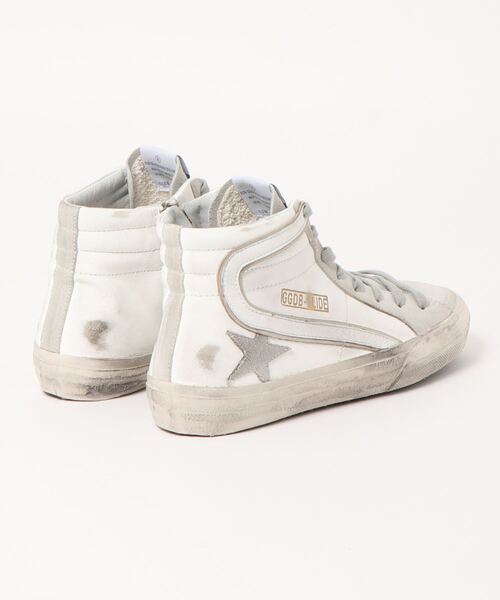 スニーカー GOLDEN GOOSE Slide sneakers White leather メンズの画像