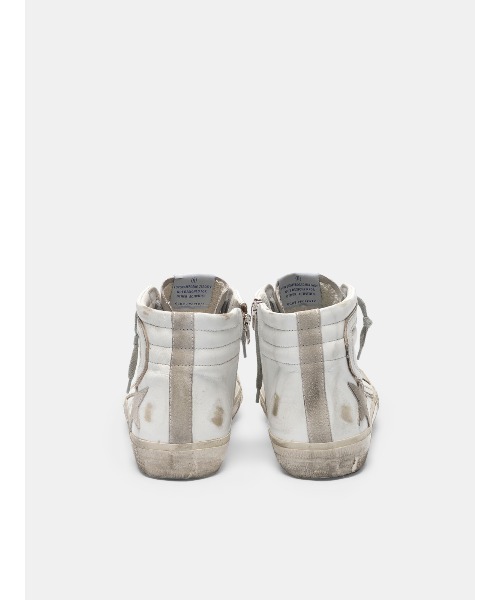 スニーカー GOLDEN GOOSE Slide sneakers White leather メンズの画像