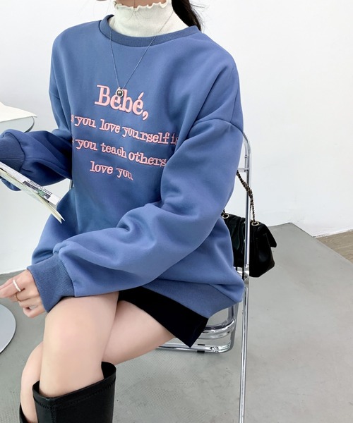 美品　クレドナ　WASHINGTONロゴスウェット 美品 クレドナ WASHINGTONロゴスウェット