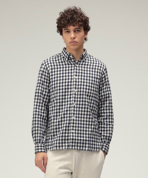 【美品】BEAMS+ 21AW B.D. Check Shaggy シャツ 美品】BEAMS+ 21AW B.D. Check Shaggy シャツ 38110244139_C_3.jpg