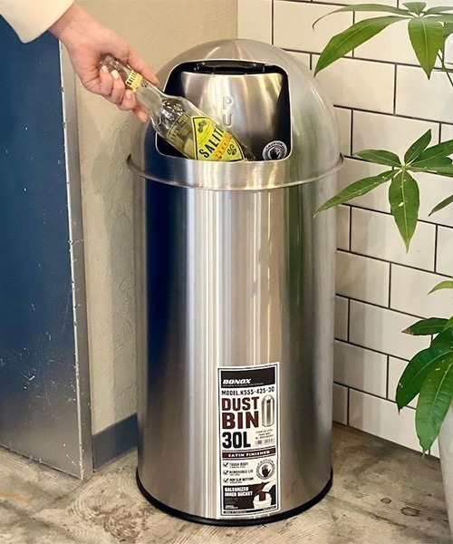 DULTON（ダルトン） ゴミ箱 ダストボックス DUST BIN SATIN FINISHED