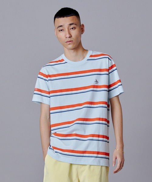 Tシャツ Tシャツ ペンギン バイ マンシングウェア マルチストライプtシャツ メンズ ウェア Tシャツ スポーツウェア ゴルフ Zozotown Yahoo 店 通販 Yahoo ショッピング