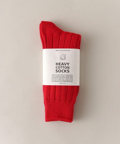ノルディスクvoss20sl NORDISK 靴下 「NORDISK/ノルディスク」HEAVY COTTON SOCKS ヘビー