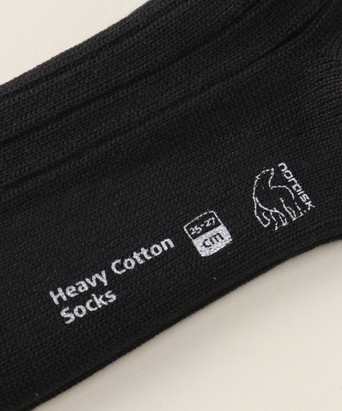 NORDISK 靴下 「NORDISK/ノルディスク」HEAVY COTTON SOCKS ヘビー