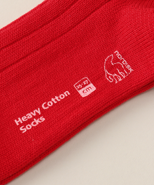 NORDISK 靴下 「NORDISK/ノルディスク」HEAVY COTTON SOCKS ヘビー