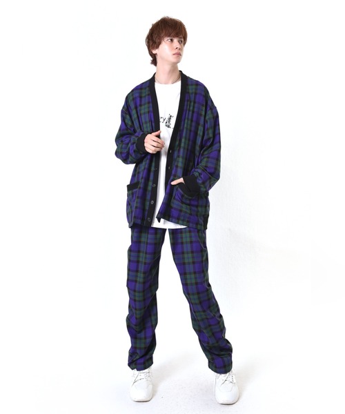 MILKBOY（ミルクボーイ） パンツ CHECK タックパンツ メンズ