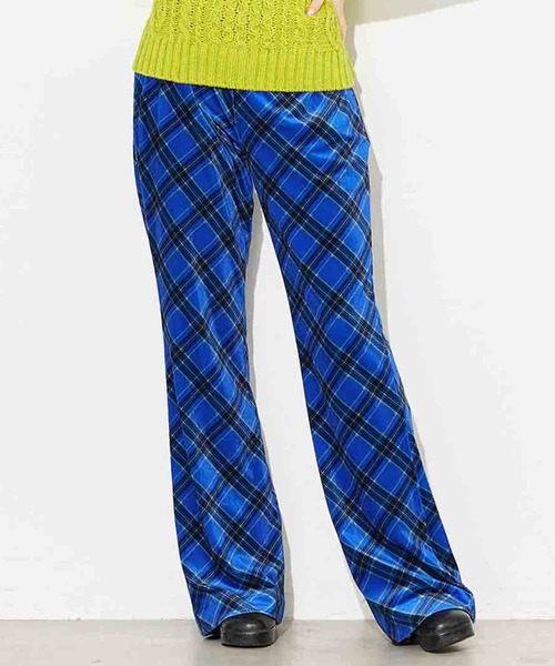あいみょん着用　X-girl TARTAN PLAID FLEA PANTS X-girl パンツ TARTAN PLAID FLARE PANTS レディース : ZOZOTOWN