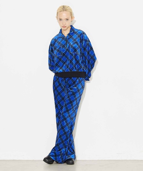 あいみょん着用　X-girl TARTAN PLAID FLEA PANTS アウトレット 価格ファッション - あいみょん着用 X-girl TARTAN