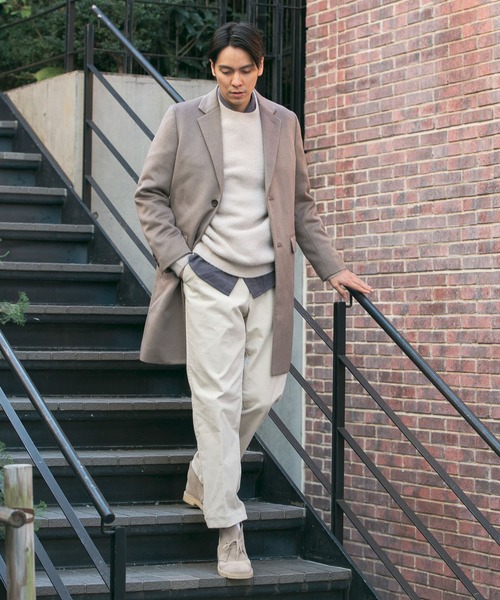 【urban research】オーバーチェスターコート　super120 URBAN RESEARCH（アーバンリサーチ）の「OVER CHESTER COAT