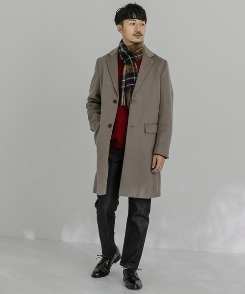 【urban research】オーバーチェスターコート　super120 URBAN RESEARCH チェスターコート コート CHESTER COAT SUPER120