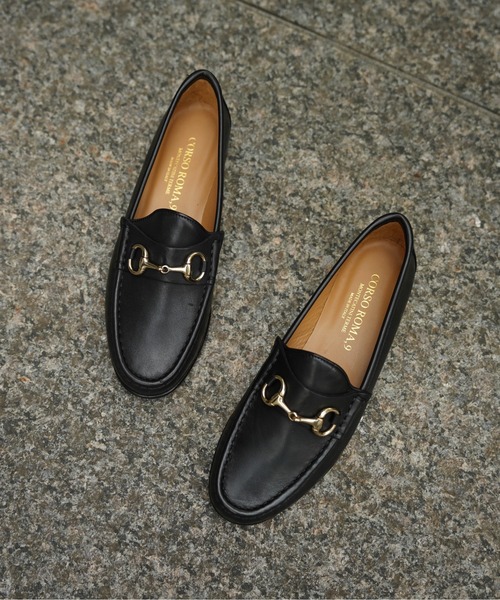 スピック&スパン CORSO ROMA 9 37 ローファー ≪追加≫CORSO ROMA 9 / コルソローマノーヴェビットローファー