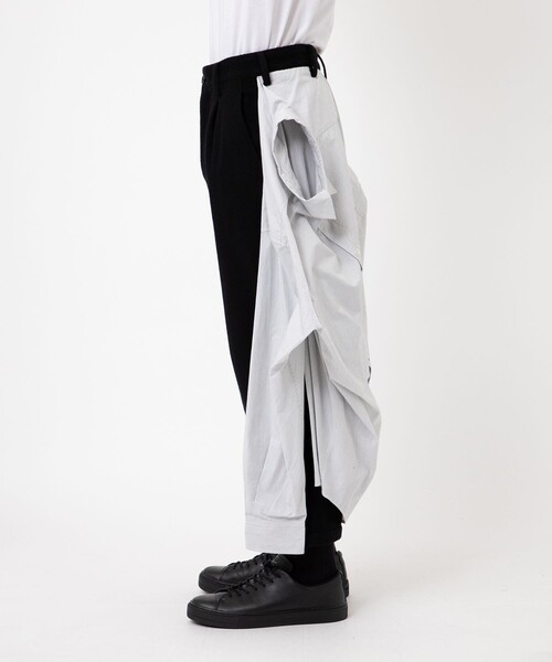 パンツ KOKI KHOKI パンツ Wrap shirt pants メンズ : ZOZOTOWN Yahoo!店