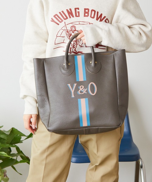 極美品 YOUNG&OLSEN ヤングアンドオルセン 別注 トートバッグ A4可