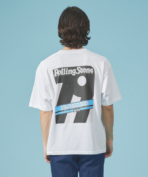 tシャツ Tシャツ メンズ 「SCREEN STARS BEST/スクリーンスターズ 」 Rolling Stones/ローリングストーンズバックプリ｜zozo｜08