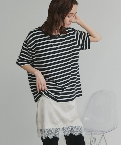 ad thie（アドティエ） tシャツ 半袖 柔らかコットン100％ 無地