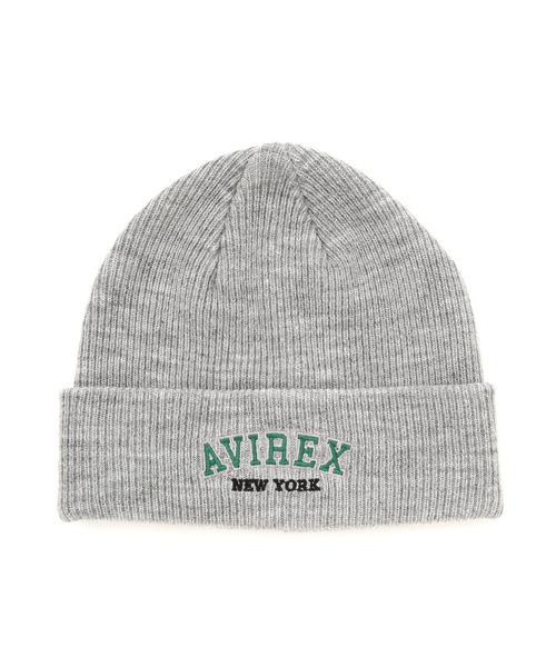 AVIREX（アヴィレックス） ニット帽 ニットキャップ LOGO WATCH CAP