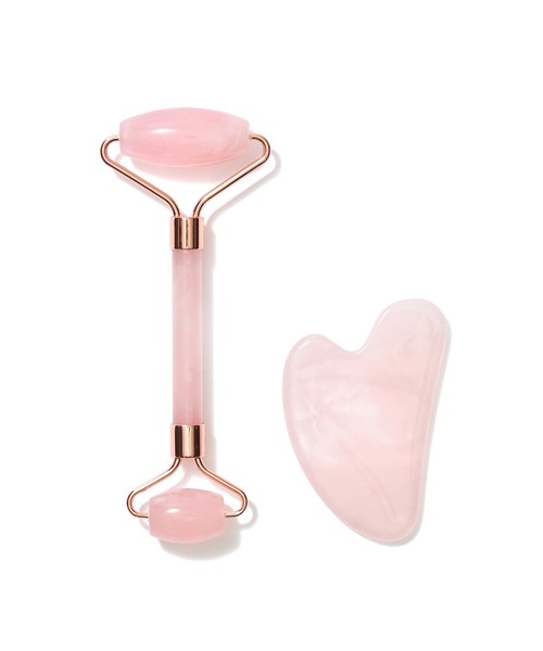 Francfranc（フランフラン） ルポ フェイスローラー＆カッサ ピンク