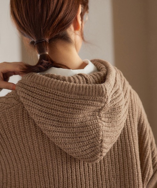 Viola e Viola（ヴィオラ エ ヴィオラ） パーカー ゆるっとあったか