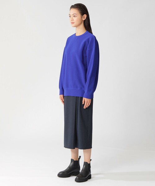 ニット セーター ACT ECO ニットプルオーバー UNISEX 「日本限定」「ブルー(23) オンラインストア限定カラー」 レディース メンズ ECOALF ニット セーター ACT ECO ニットプルオーバー UNISEX