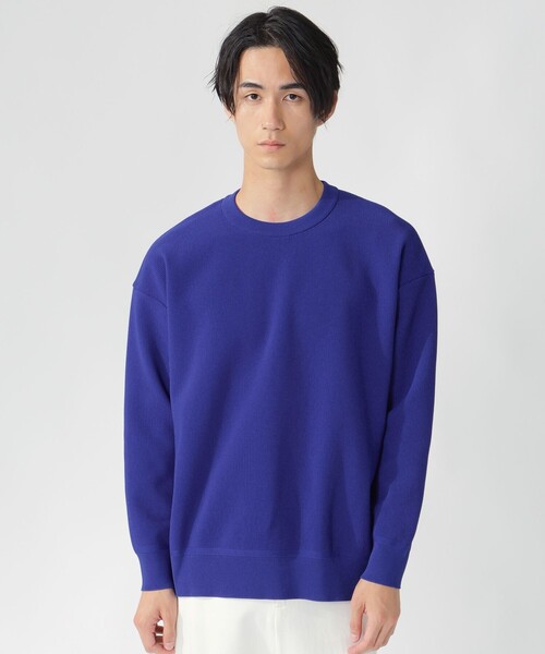 ニット セーター ACT ECO ニットプルオーバー UNISEX 「日本限定」「ブルー(23) オンラインストア限定カラー」 レディース メンズ ECOALF ニット セーター ACT ECO ニットプルオーバー UNISEX