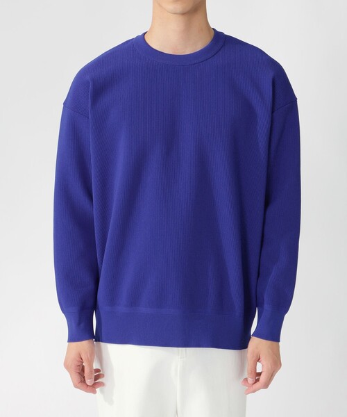 ニット セーター ACT ECO ニットプルオーバー UNISEX 「日本限定」「ブルー(23) オンラインストア限定カラー」 レディース メンズ ECOALF ニット セーター ACT ECO ニットプルオーバー UNISEX