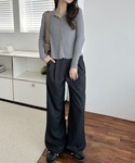 ニット セーター 「新サイズ追加」秋冬ニットト...の詳細画像5