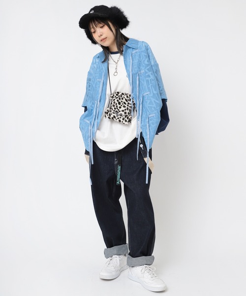 RNA tシャツ M2202 RNAカラーコンビBIGロンT レディース