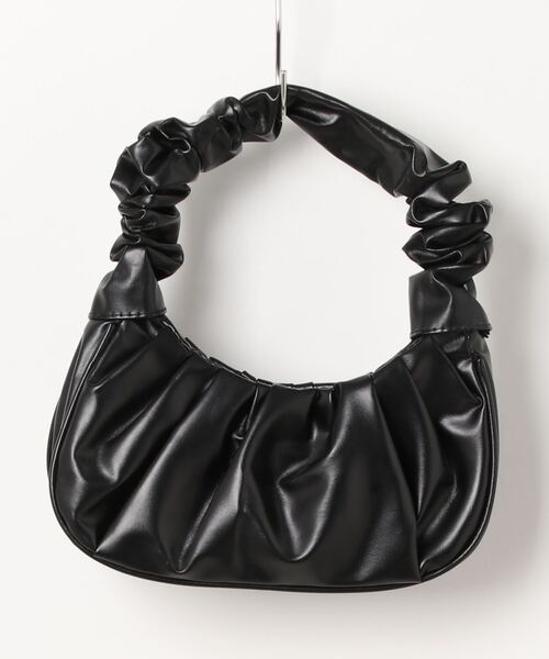 STYLEBLOCK ハンドバッグ クシュクシュデザインミニバッグ