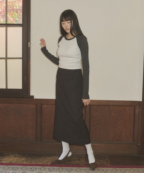 ジェーデッド スカート レディース ボトムス STRIPE PUFFBALL