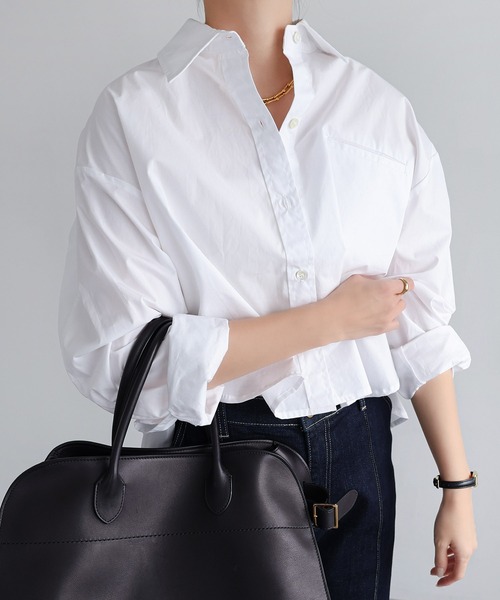 evernavy ブラウス シャツ ショートシャツジャケット レディース evernavy ブラウス シャツ ショートシャツジャケット レディース