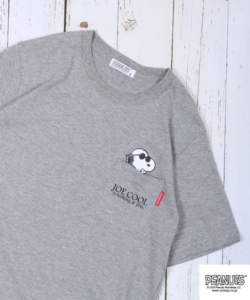 【ピーナッツ】Tシャツ⑩ XLサイズ PEANUTS tシャツ ポケット付き 半袖Tシャツ メンズ レディース