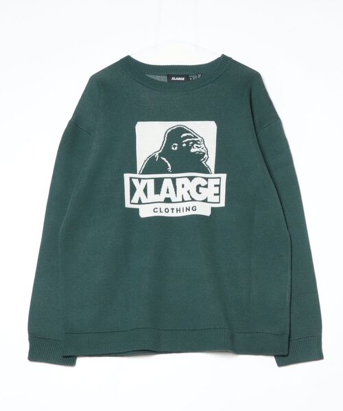 L【新品】送料込 XLARGE エクストララージ ニット セーター スエット XLARGE（エクストラ ラージ） セーター ニット OG CREWNECK KNIT