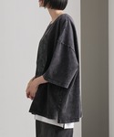 tシャツ 「cussil/クシル」ピグメントス...の詳細画像3