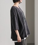 tシャツ 「cussil/クシル」ピグメントス...の詳細画像5