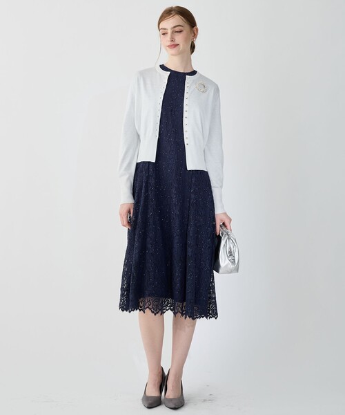 23区 ドレス 「APPLAUDIR」スパンコールレース : ZOZOTOWN Yahoo!店