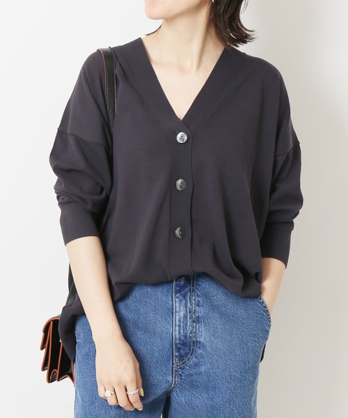 「Spick & Span」 ニットカーディガン FREE ネイビー レディース Spick＆Span 「Spick & Span」 ニットカーディガン FREE ブルー