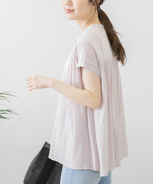 URBAN RESEARCH Sonny Label 「URBAN Label」 半袖ブラウス FREE