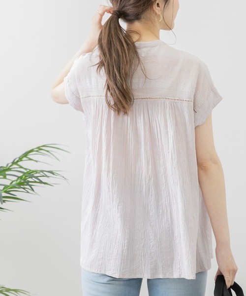 URBAN RESEARCH Sonny Label 「URBAN Label」 半袖ブラウス FREE