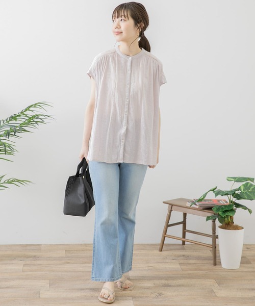 URBAN RESEARCH Sonny Label 「URBAN Label」 半袖ブラウス FREE