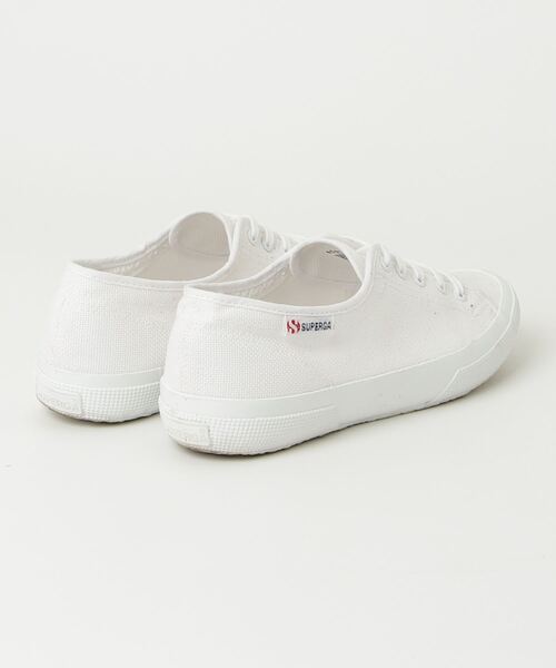 「SUPERGA」 ローカットスニーカー 23.5cm ホワイト レディース_画像2