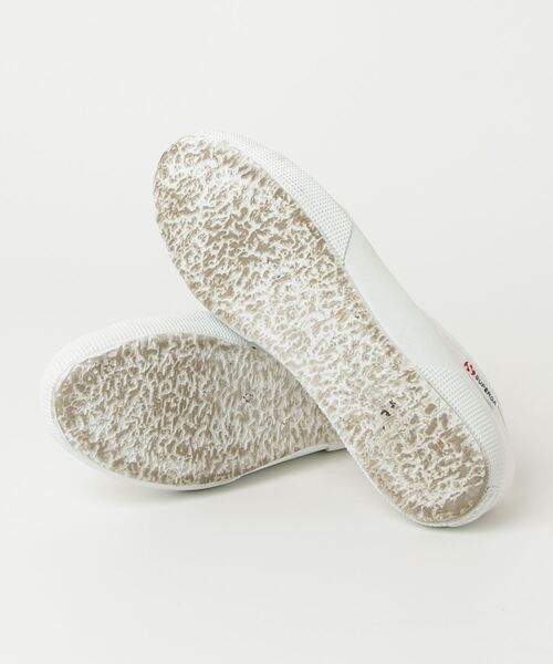「SUPERGA」 ローカットスニーカー 23.5cm ホワイト レディース_画像3