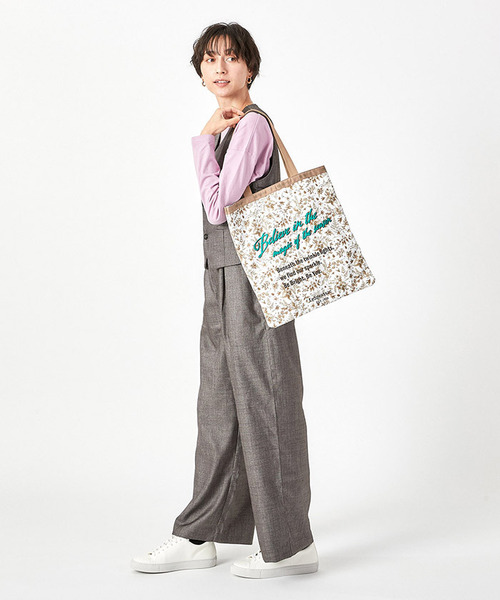 即 日本未入荷 LADUREE 限定 水色 トートバッグ トワルドジュイ LeSportsac トートバッグ LARGE EMERALD TOTE ゴールドホリデー