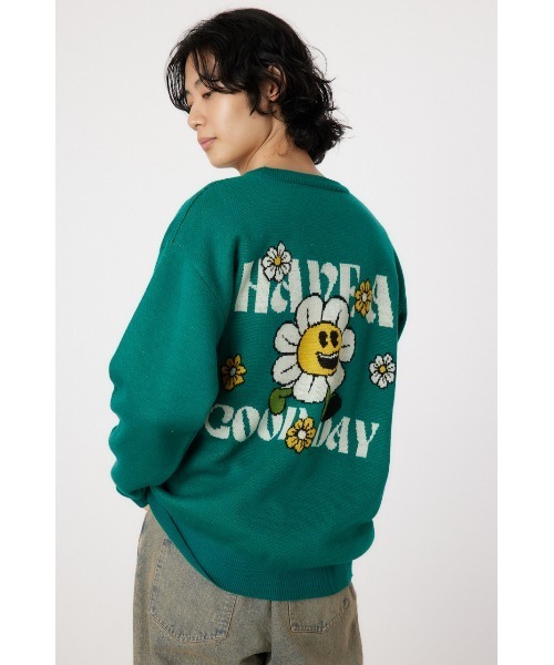 45rpm ワイド フロッキー 綿100% 歳時記 草花 ニット リンドウ 45rpm ワイド フロッキー 綿100% 歳時記 草花 ニット リンドウ