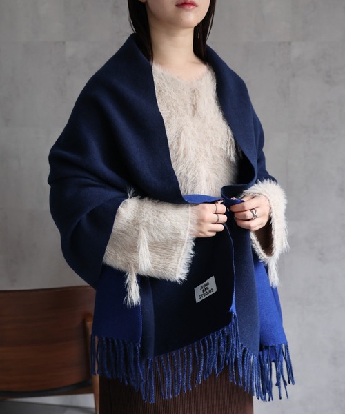 オーデマピゲ　ネイビー　ストール オーデマピゲ AP ストール マフラー パープル 非売品 未使用