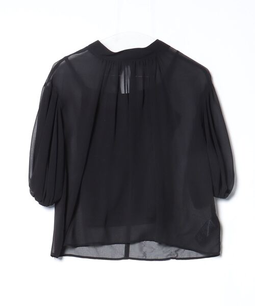 「SNIDEL」 半袖ブラウス ONE SIZE ブラック レディース SNIDEL 「SNIDEL」 半袖ブラウス ONE SIZE ブラック レディース