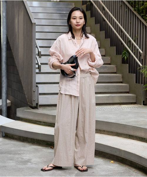 JOURNAL STANDARD　ウォッシャブルコットンリネンVISパンツ JOURNAL STANDARD（ジャーナルスタンダード）の